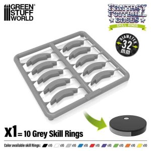 Green Stuff World    Skill Ring 32mm Grey - 8435646523972ES - 8435646523972