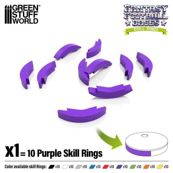 Green Stuff World    Skill Ring 32mm Purple - 8435646524009ES - 8435646524009