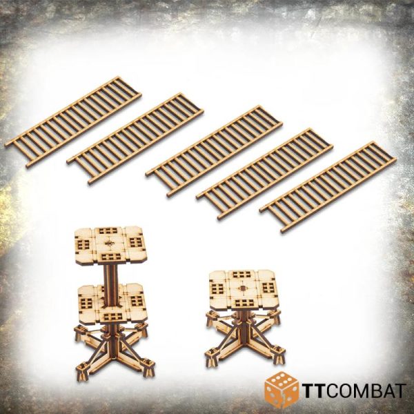 TTCombat    Industrial Stilt Pods - TTPSX-INH-026 - 5060956476804