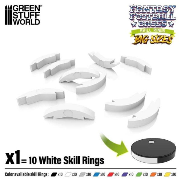 Green Stuff World    Skill Ring 40mm White - 8435646524085ES - 8435646524085