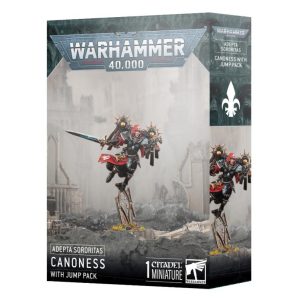 Games Workshop Warhammer 40,000   Adepta Sororitas: Canoness With Jump Pack - 99120108103 - 5011921221042