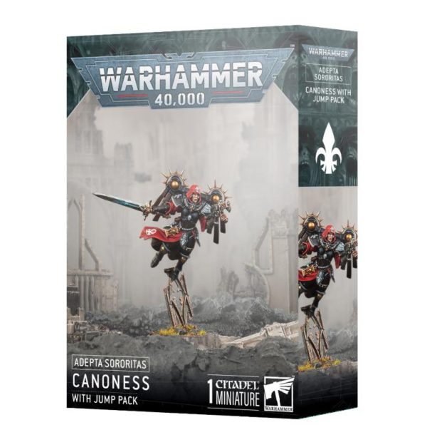 Games Workshop Warhammer 40,000   Adepta Sororitas: Canoness With Jump Pack - 99120108103 - 5011921221042