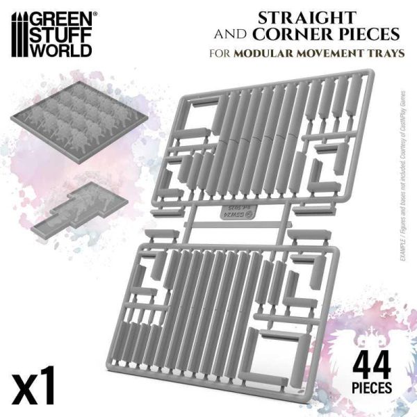 Green Stuff World    Corners for Modular Movement Trays - 8435646524962ES - 8435646524962