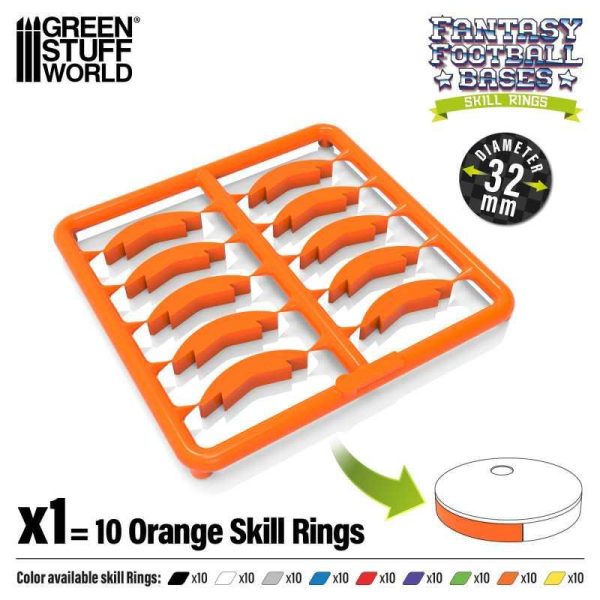 Green Stuff World    Skill Ring 32mm Orange - 8435646523996ES - 8435646523996