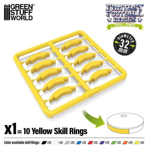 Green Stuff World    Skill Ring 32mm Yellow - 8435646523958ES - 8435646523958