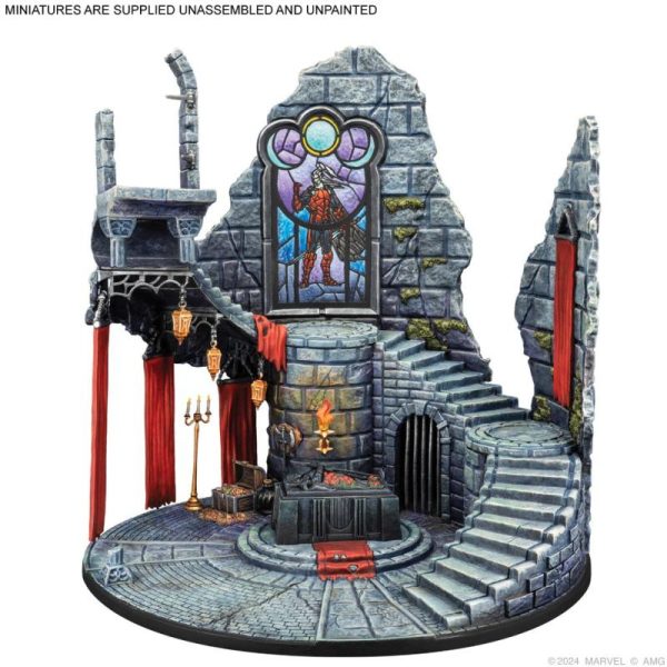 Atomic Mass Marvel Crisis Protocol   Marvel Crisis Protocol: Tomb Of Dracula Terrain Pack - AMGCPE05 -