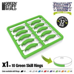 Green Stuff World    Skill Ring 32mm Green - 8435646523989ES - 8435646523989