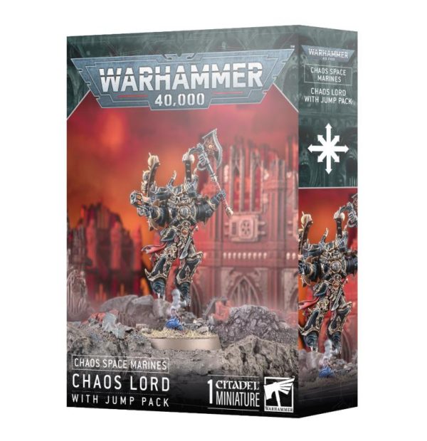 Games Workshop Warhammer 40,000   Chaos Space Marines: Lord With Jump Pack - 99120102193 - 5011921225118