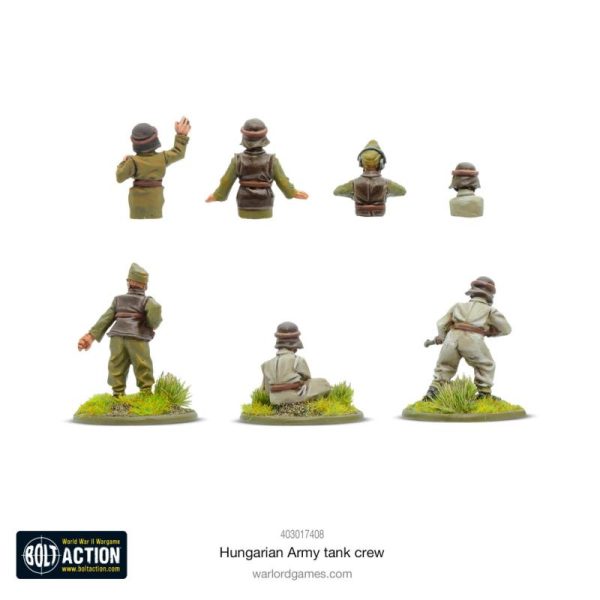 Warlord Games Bolt Action   Hungarian Tank Crew - 403017408 -