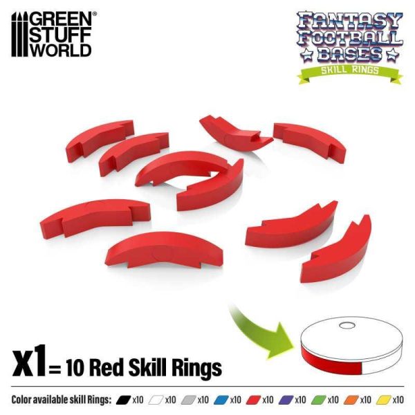 Green Stuff World    Skill Ring 32mm Red - 8435646523934ES - 8435646523934