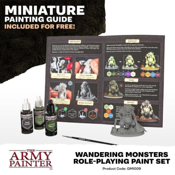 The Army Painter    GameMaster: Wandering Monsters Paint Set - AP-GM1009 -