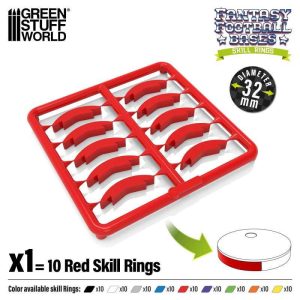 Green Stuff World    Skill Ring 32mm Red - 8435646523934ES - 8435646523934