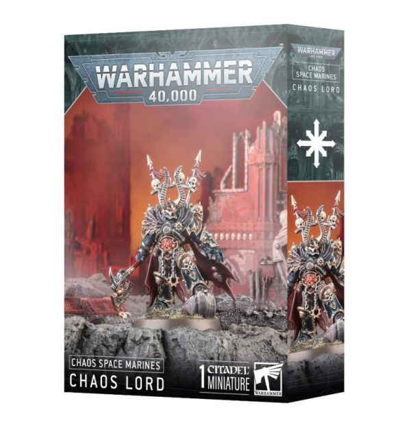 Games Workshop Warhammer 40,000   Chaos Space Marines: Chaos Lord - 99120102192 - 5011921225101