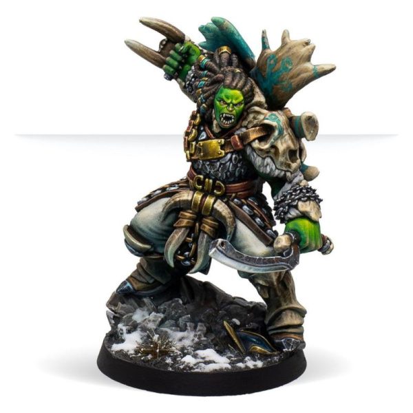 Corvus Belli Warcrow   Orc Officers - WW01002-0008 -