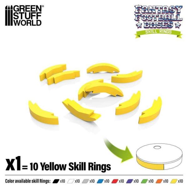 Green Stuff World    Skill Ring 32mm Yellow - 8435646523958ES - 8435646523958