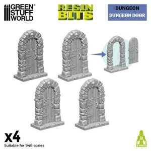 Green Stuff World    3D Printed Set - Dungeon Doors - 8435646526539ES - 8435646526539