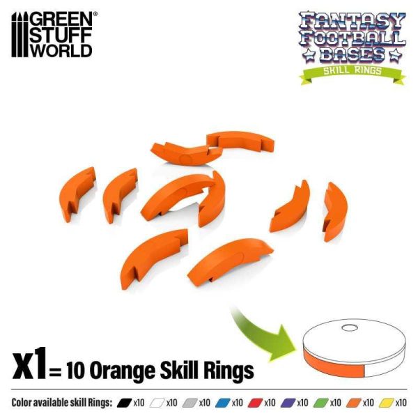 Green Stuff World    Skill Ring 32mm Orange - 8435646523996ES - 8435646523996