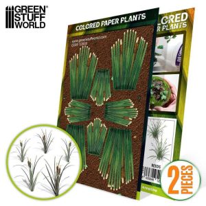 Green Stuff World    Colored Paper Plants - Reeds - 8436554360734ES - 8436554360734