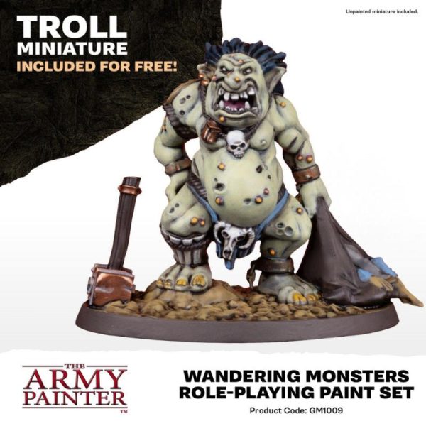 The Army Painter    GameMaster: Wandering Monsters Paint Set - AP-GM1009 -