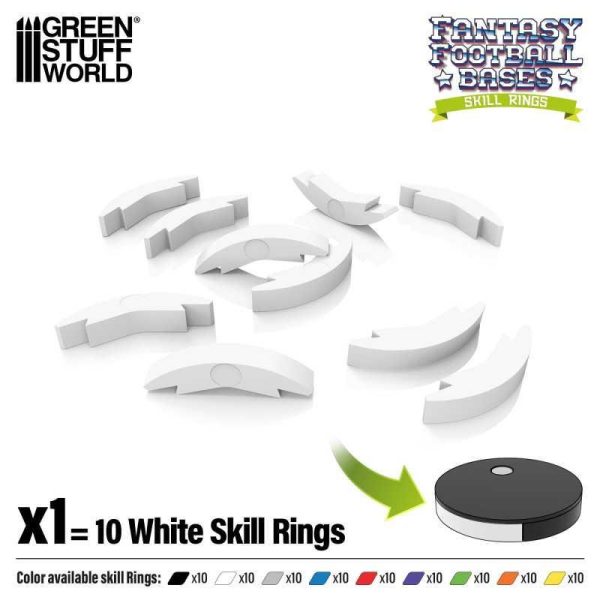 Green Stuff World    Skill Ring 32mm White - 8435646523965ES - 8435646523965