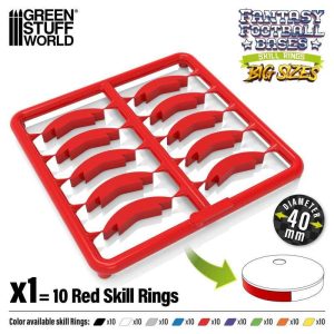 Green Stuff World    Skill Ring 40mm Red - 8435646524054ES - 8435646524054