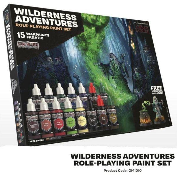 The Army Painter    GameMaster: Wilderness Adventures Paint Set - AP-GM1010 -