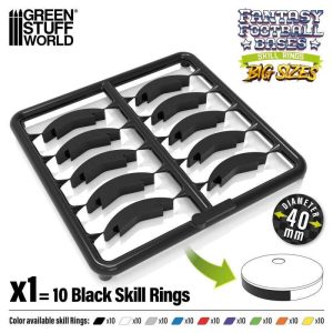 Green Stuff World    Skill Ring 40mm Black - 8435646524047ES - 8435646524047