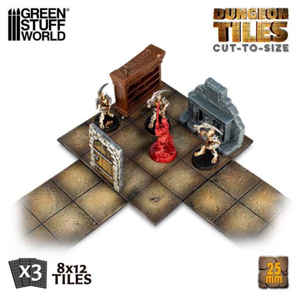 Green Stuff World    Dungeon Tiles 25mm - 8435646525693ES - 8435646525693