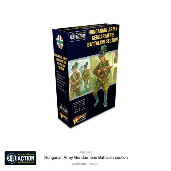 Warlord Games Bolt Action   Hungarian Army Gendarmerie Squad - 402217403 -