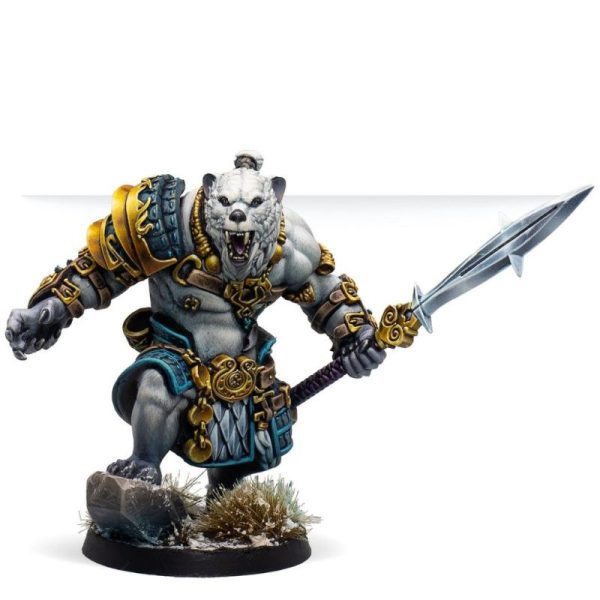 Corvus Belli Warcrow   Ahlwardt Ice Bear Pre-Order Exclusive Edition - PW01 - 8436607712176