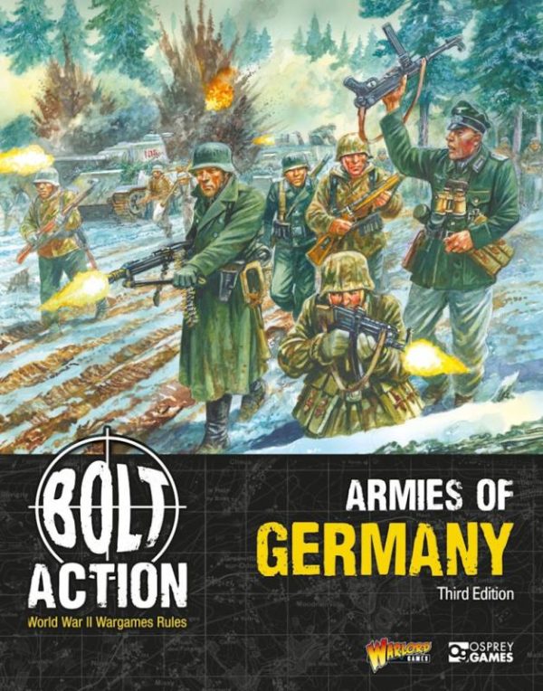 Warlord Games Bolt Action   Bolt Action: Armies of Germany - Third Edition - 401012002 - 9781472863836