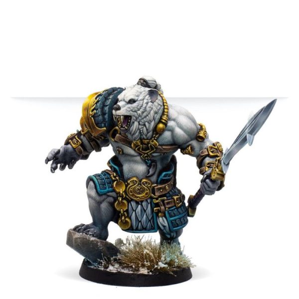 Corvus Belli Warcrow   Ahlwardt Ice Bear Pre-Order Exclusive Edition - PW01 - 8436607712176