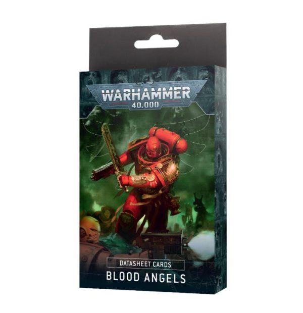 Games Workshop Warhammer 40,000   Datasheet Cards: Blood Angels - 60050101022 - 5011921220809