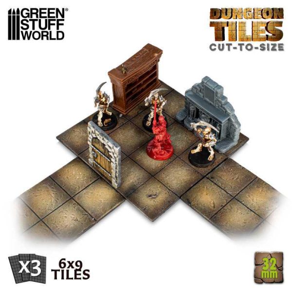 Green Stuff World    Dungeon Tiles 32mm - 8435646525709ES - 8435646525709