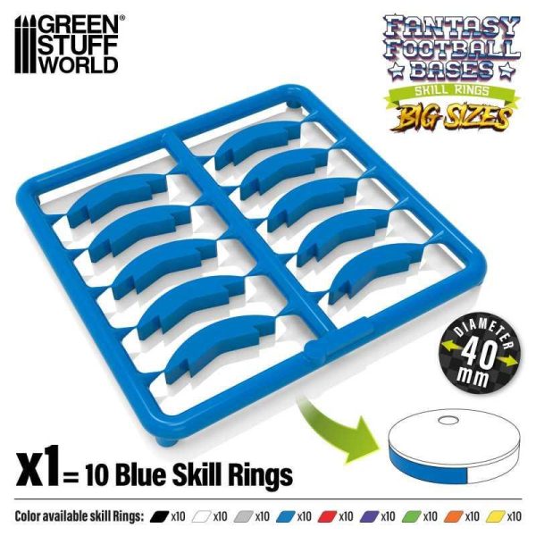 Green Stuff World    Skill Ring 40mm Blue - 8435646524061ES - 8435646524061