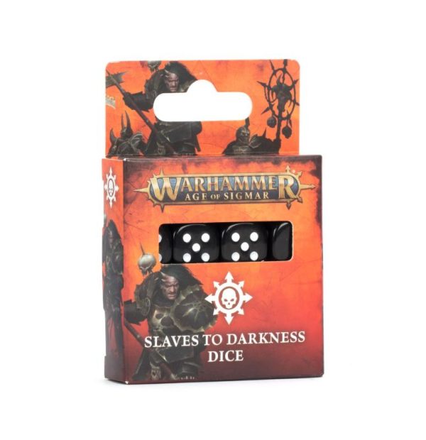 Games Workshop Age of Sigmar   Age Of Sigmar: Slaves To Darkness Dice - 99220201030 - 5011921238781