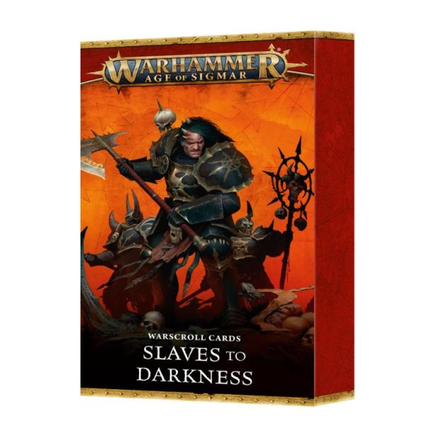 Games Workshop Age of Sigmar   Warscroll Card: Slaves To Darkness - 60050201005 - 5011921175147