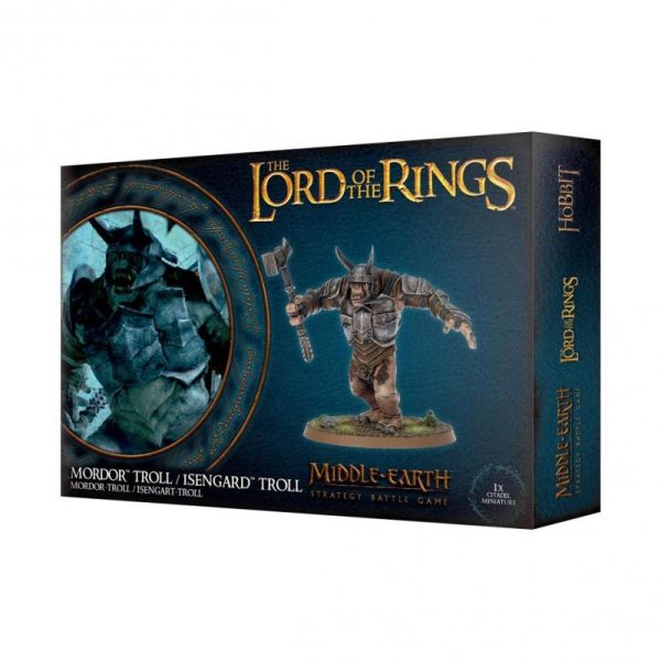 Games Workshop Middle-Earth Strategy Battle Game   Lord of the Rings: Mordor Troll / Isengard Troll - 99121466008 - 5011921108381