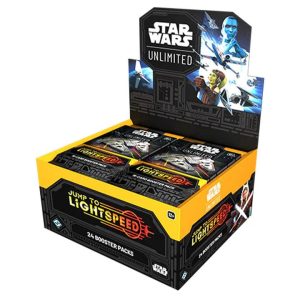 Fantasy Flight Games Star Wars: Unlimited   Star Wars: Unlimited - Jump to Lightspeed Booster Display (24) - FFGSWH0402BOX -