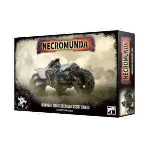 Games Workshop Necromunda   Ironhead Squat Svenotar Scout Trikes - 99120599074 - 5011921219414