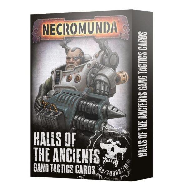 Games Workshop Necromunda   Necromunda: Halls of the Ancients Tactics Cards - 60050599030 - 5011921222667