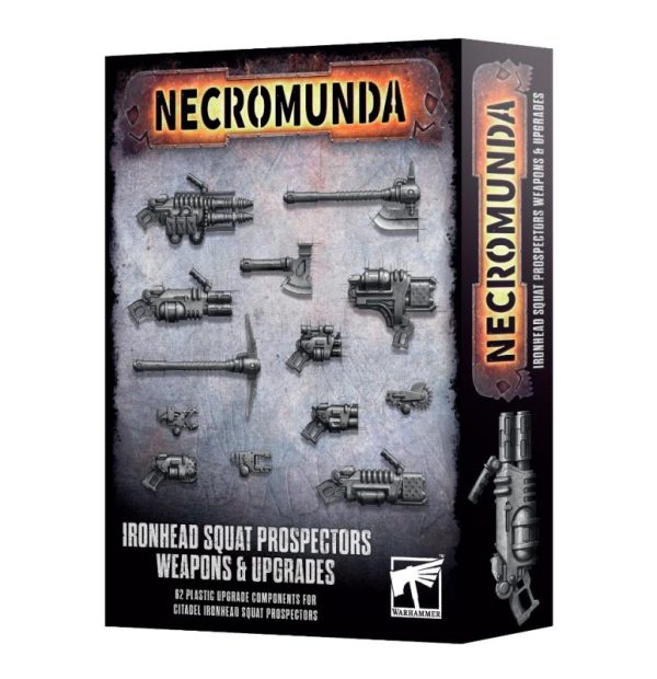 Games Workshop Necromunda   Necromunda: Squat Prospectors Weapons & Upgrades - 99120599070 - 5011921214785