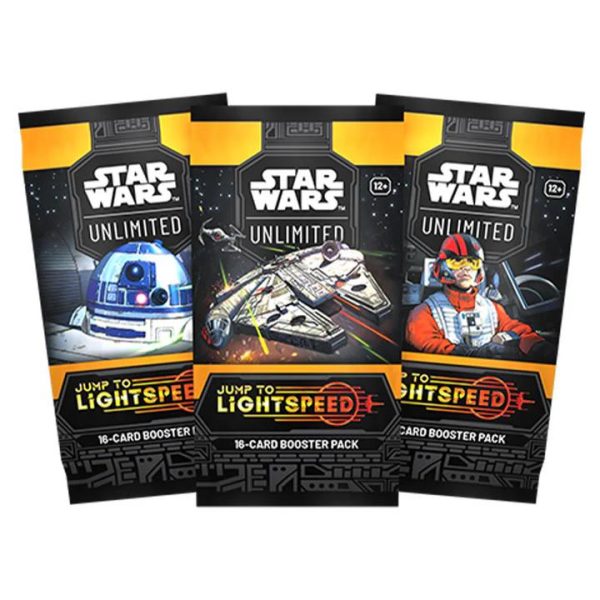 Fantasy Flight Games Star Wars: Unlimited   Star Wars: Unlimited - Jump to Lightspeed Booster Display (24) - FFGSWH0402BOX -