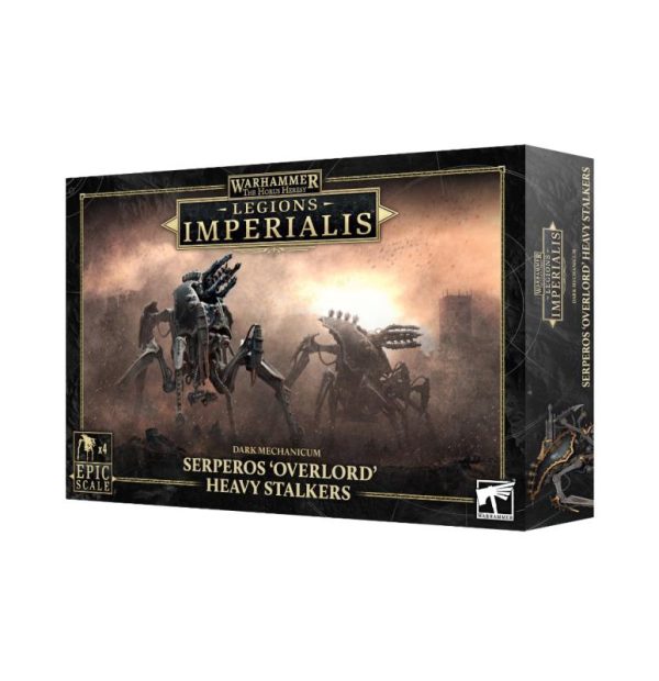 Games Workshop Legions Imperialis   Legions Imperialis: Dark Mech Serperos Heavy Stalkers - 99122619002 - 5011921220441