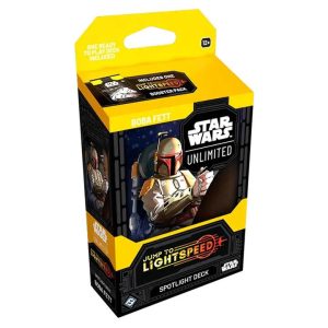 Fantasy Flight Games Star Wars: Unlimited   Star Wars: Unlimited - Jump to Lightspeed Spotlight Deck - Boba Fett - FFGSWH0410BF -