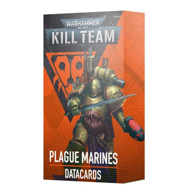 Games Workshop Kill Team   Kill Team Datacards: Plague Marines - 60050102019 - 5011921230556