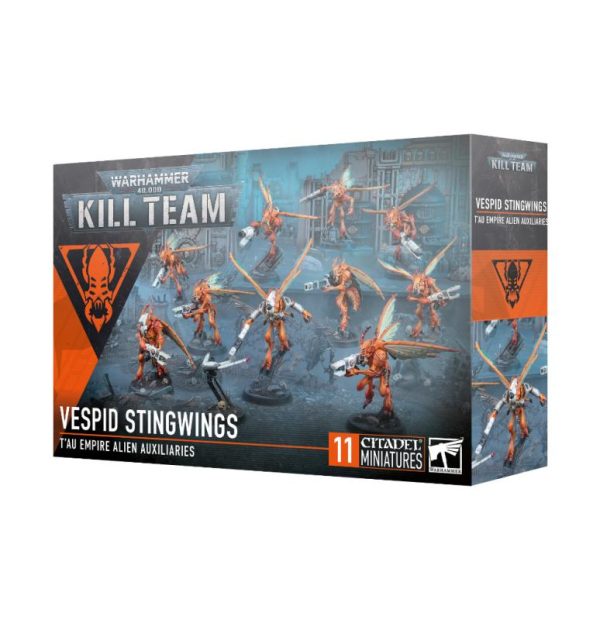 Games Workshop Kill Team   Kill Team: T'au Empire Vespid Stingwings - 99120113096 - 5011921220700