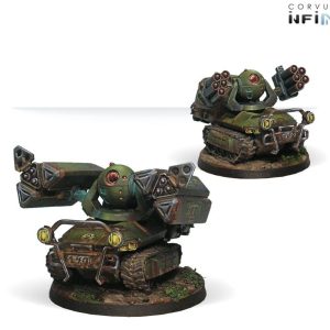 Corvus Belli Infinity   Traktor Muls. Regiment of Artillery and Support - 280150-0323 - 2801500003236