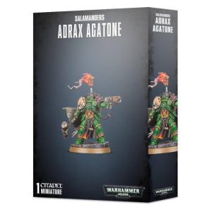 Games Workshop Warhammer 40,000   Salamanders: Adrax Agatone - 99120101293 - 5011921140862