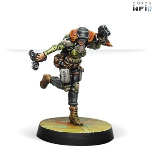 Corvus Belli Infinity   Warcors, War Correspondents (Stun Pistol) - 280728-0690 - 2807280006900